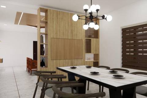 Kitchen Interior Design for Shibu in Adoor